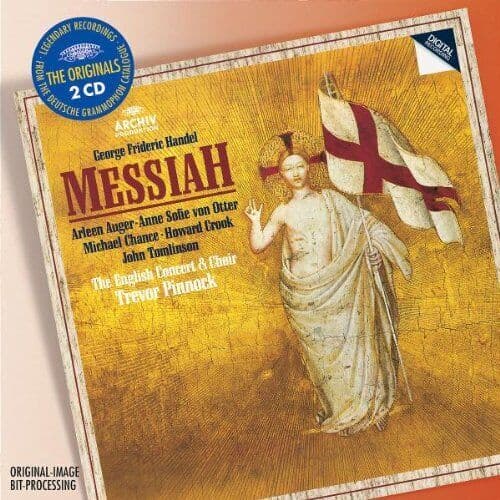 George Frideric Handel : Messiah (Pinnock, the English Concert) CD 2 discs Pre-Owned
