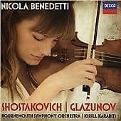 Dmitri Shostakovich : Shostakovich/Glazunov CD (2016) Pre-Owned