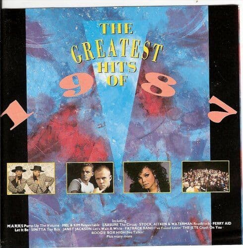 Various : The Greatest Hits of 1987 Telstar CD Pre-Owned