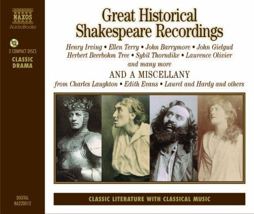 Va-Great Historical Shakespear : GREAT HISTORICAL SHAKESPEARE R CD Pre-Owned