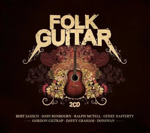 Various Artists : Folk Guitar CD 2 discs (2018) Pre-Owned