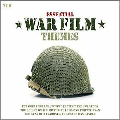 Various Artists : Essential War Film Themes CD 2 discs (2008) Pre-Owned