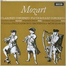Mozart: Clarinet Concerto Flute & Harp Concerto CD (1989) Pre-Owned