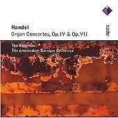 George Frideric Handel : Organ Concertos Op. Iv and Op. Vii (Koopman, Amsterdam Pre-Owned