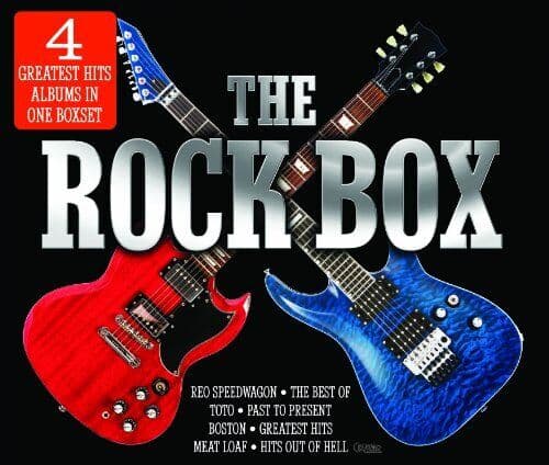 Various Artists : The Rock Box CD Box Set 4 discs (2011) Pre-Owned