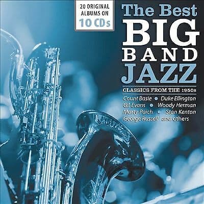 Various Artists : The Best Big Band Jazz: Classics from the 1950s CD Box Set 10 Pre-Owned
