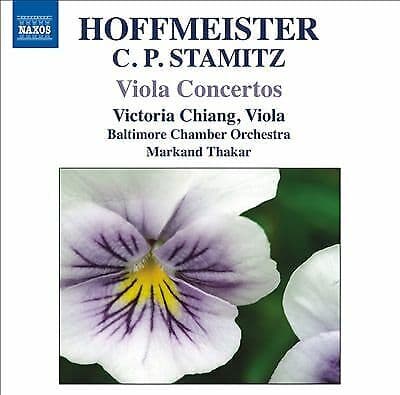 Franz Anton Hoffmeister : Hoffmeister/C. P. Stamitz: Viola Concertos CD (2011) Pre-Owned