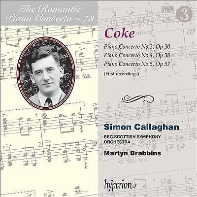 Roger Sacheverell Coke : Coke: Piano Concerto No 3, Op 30/Piano Concerto No 4, Pre-Owned