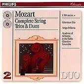 Wolfgang Amadeus Mozart : Mozart: Complete String Trios & Duos CD 2 discs Pre-Owned