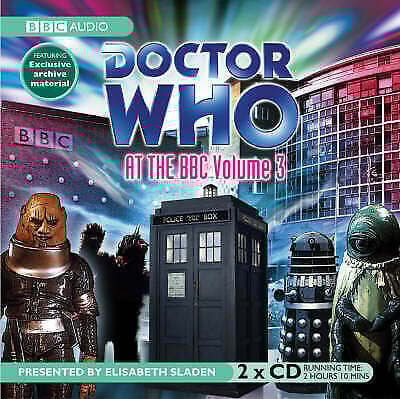 Doctor Who - At the Bbc Vol. 3 CD 2 discs (2005) Pre-Owned