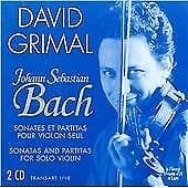 David Grimal : Sonatas and Partitas for solo violin CD Pre-Owned