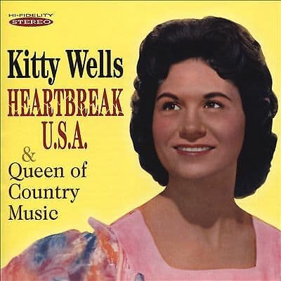 Kitty Wells : Heartbreak U.S.A./Queen of Country Music CD (2015) Pre-Owned
