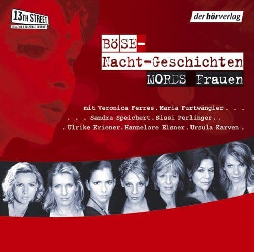 B?se Nacht-Geschichten. Mords-Frauen. CD . Lesungen mit Musik Pre-Owned