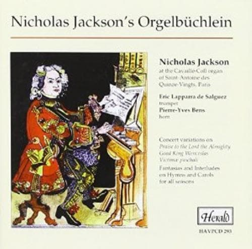 Nicholas Jacksons Organ Favourites CD Pre-Owned