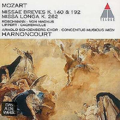 Nikolaus Harnoncourt And Concentus Music : Mozart: Sacred Works Ii CD Pre-Owned