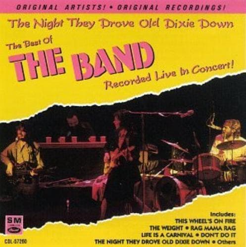 Band, The : Night They Drove Ole Dixie CD Pre-Owned