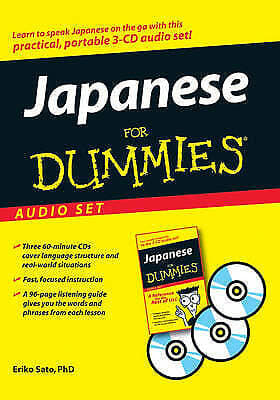 Unknown Artist : Japanese For Dummies Audio Set CD Pre-Owned