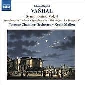 Johann Baptist Vanhal : Symphonies Vol. 4 (Mallon, Toronto Co) CD (2008) Pre-Owned