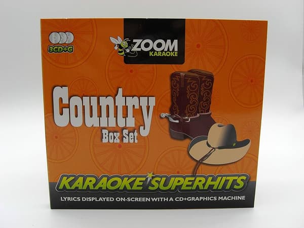 Zoom Karaoke CD+G - Country Superhits - CD Pre-Owned