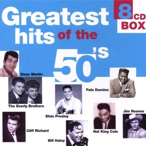 Various Artists : Greatest Hits of the 50’s CD 8 discs (2004) Pre-Owned