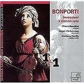 Francesco Antonio Bonporti : Invenzioni a Violino Solo (Banchini, Pre-Owned