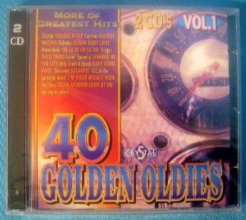 Various : 40 Golden Oldies Crystal Vol 1 CD Pre-Owned