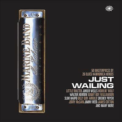 Various Artists : Just Wailing: 50 Masterpieces By 26 Blues Harmonica Heroes CD Pre-Owned