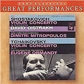 David Oistrakh : Shostakovich - Violin Concerto No. 1; Tc CD Pre-Owned