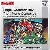 Sergei Rachmaninov : Rachmaninov: The 4 Piano Concertos / Rha CD Pre-Owned