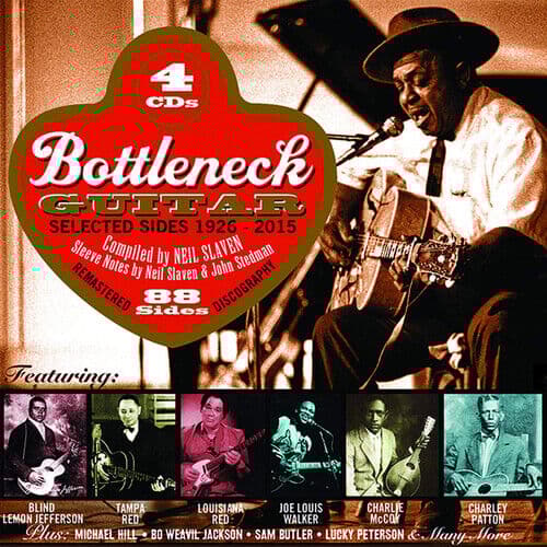 Various Artists : Bottleneck Guitar: Selected Sides 1926-2015: Compiled By Neil Pre-Owned