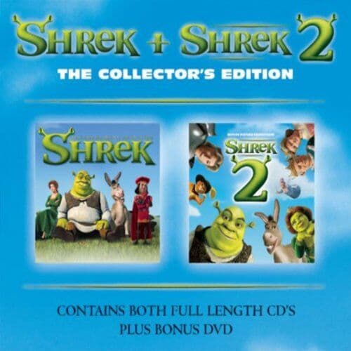 Various : Shrek / Shrek 2 OST Plus Bonus DVD CD Pre-Owned