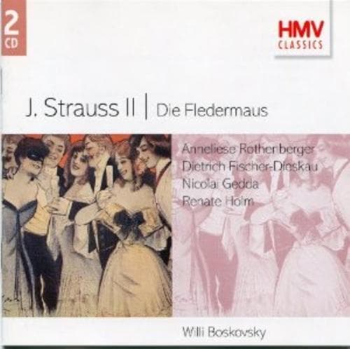 Chorus Of The Vienna State Opera : Strauss. Die Fledermaus. Boskovsky. 2 CD CD Pre-Owned