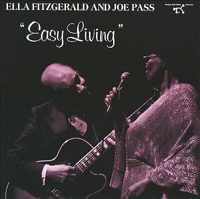 Ella Fitzgerald and Joe Pass : Easy Living CD (2011) Pre-Owned