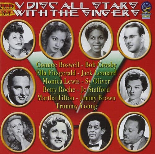 Various Artists : V Disc All Stars With the Singers CD 2 discs (2010) Pre-Owned