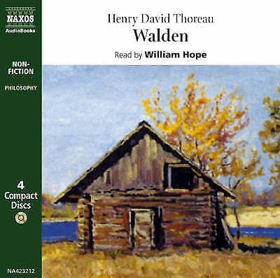 Walden (William Hope) CD 4 discs (2001) Pre-Owned