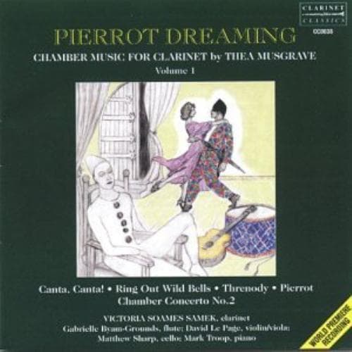 Pierrot Dreaming - Chamber Music for Clarinet (Soames) CD (2002) Pre-Owned