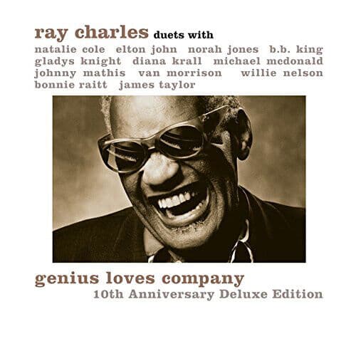 Ray Charles : Genius Loves Company CD 10th Anniversary Album with DVD 2 discs Pre-Owned