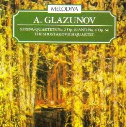 The Shostakovich Quartett - Glazunov: St CD Pre-Owned