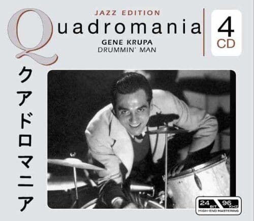 Gene Krupa : Drummin’ Man [german Import] CD 4 discs (2005) Pre-Owned