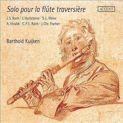 Barthold Kuijken : Barthold Kuijken: Solo Pour La Fl?te Traversi?re CD (2019) Pre-Owned
