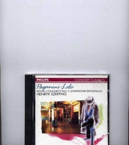 Szeryng : Paganini:Violin Concerto 3 & Lalo:sympho CD Pre-Owned