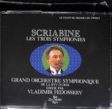 Les Trois Symphonies (Vladimir Fedosseev) (2CD) Pre-Owned