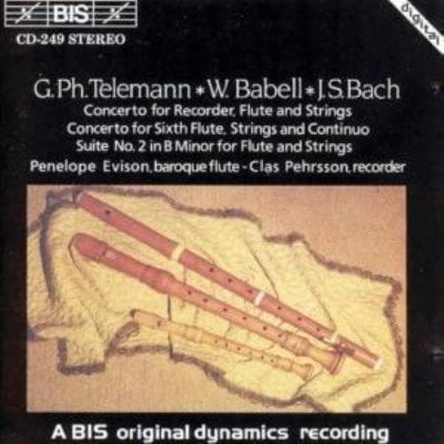 Concerto for Flute and Recorder (Pehrsson, Evison) CD (1995) Pre-Owned