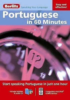 Berlitz Language: Portuguese In 60 Minutes (Berlitz in 30 Days) CD Pre-Owned