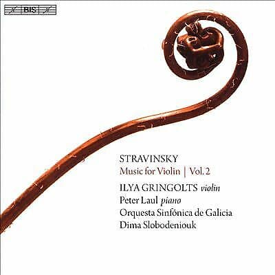Igor Stravinsky : Stravinsky: Music for Violin - Volume 2 CD (2018) Pre-Owned