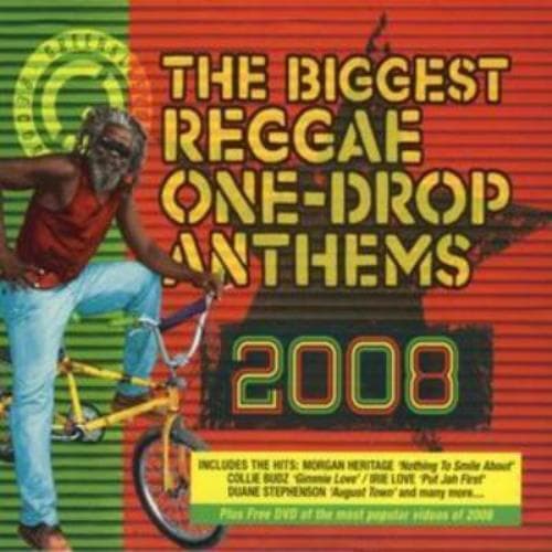 Various Artists : The Biggest Reggae One- Drop Anthems 2008 CD Album with DVD 2 Pre-Owned