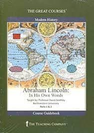 Unknown Artist : THE GREAT COURSES; ABRAHAM LINCOLN ; IN CD Pre-Owned