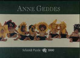 Anne Geddes Panorama Blomsterbarn 1000 P NA Pre-Owned