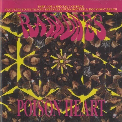RAMONES : POISON HEART CD UK CHRYSALIS 1992 CD Pre-Owned