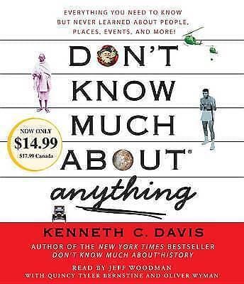 Woodman, Jeff : Dont Know Much About Anything: Everythin CD Pre-Owned